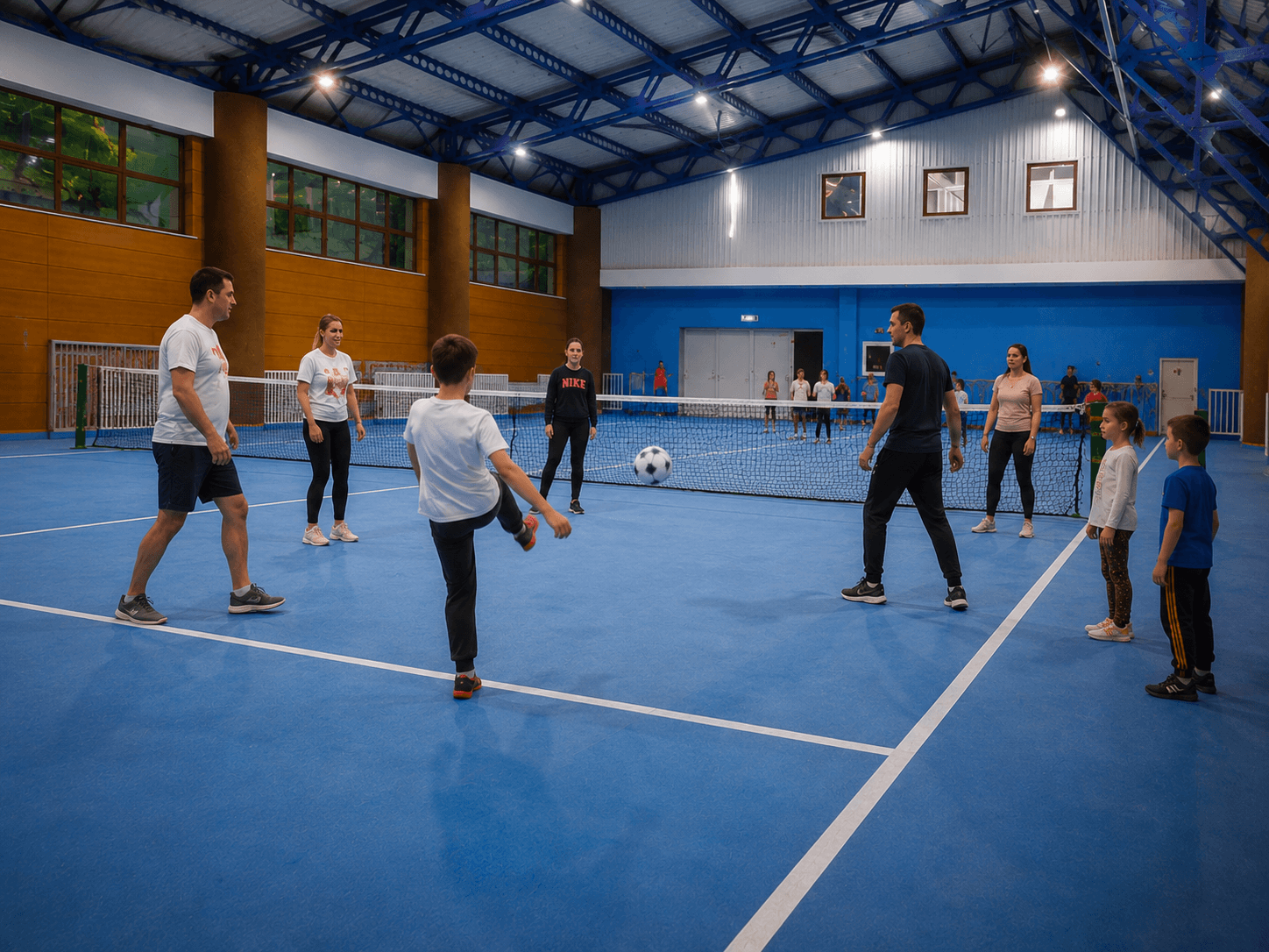 Tenis cu piciorul Vila Teleconstrucția