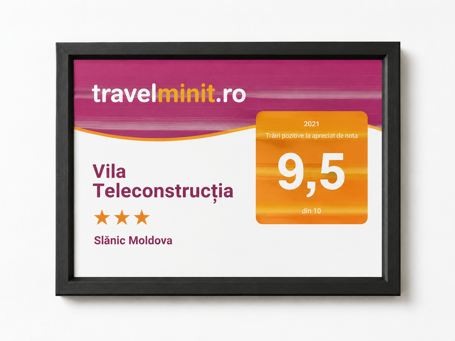 Premiu HoReCa Vila Teleconstrucția